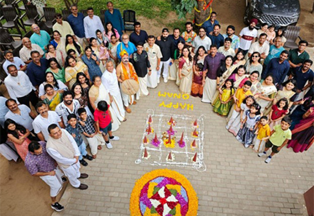 Vista & Artemis Mozambique Family Celebrates Onam 2025